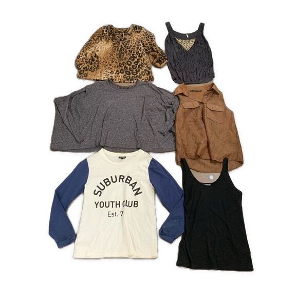 Nordstrom Topshop Patterson J Kincaid Wholesale Tops Designer Lot 6 #5 - Picture 1 of 3